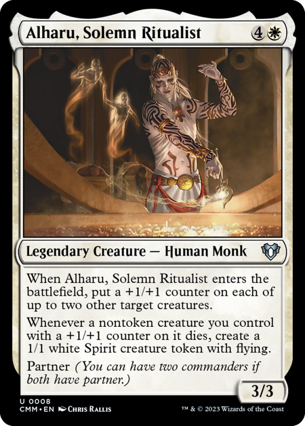 Alharu, Solemn Ritualist [Commander Masters] Supply