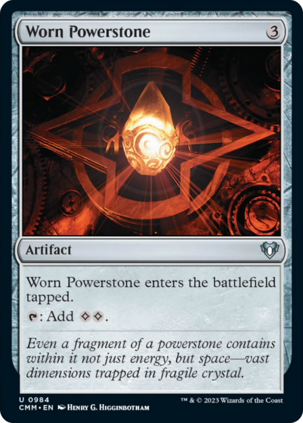 Worn Powerstone [Commander Masters] Hot on Sale