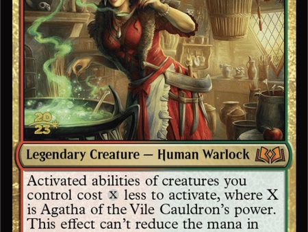 Agatha of the Vile Cauldron [Wilds of Eldraine Prerelease Promos] For Cheap