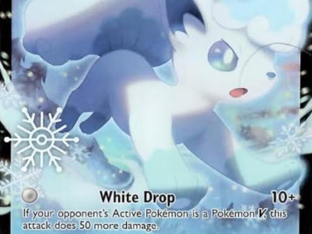 Alolan Vulpix V (033 195) (Holiday Calendar) [Sword & Shield: Silver Tempest] Online Hot Sale