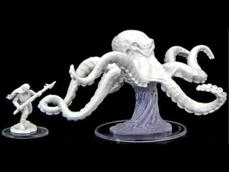 Critical Role Unpainted Minis: Ashari Waverider & Octopus Sale