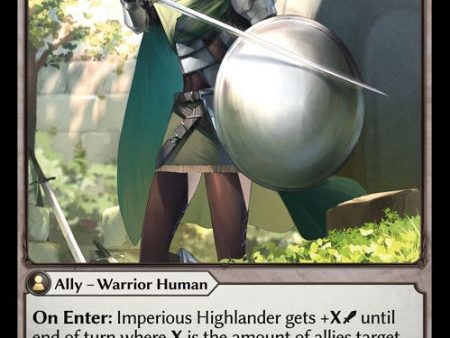 Imperious Highlander (036) [Fractured Crown] Online Sale