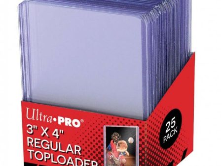 Ultra Pro – 3″ X 4″ Clear Regular Toploaders (25 Pack) Cheap