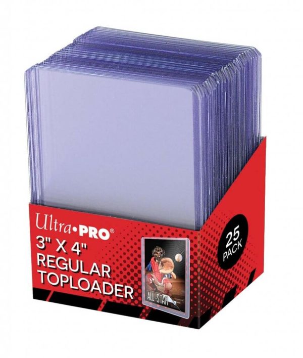 Ultra Pro – 3″ X 4″ Clear Regular Toploaders (25 Pack) Cheap