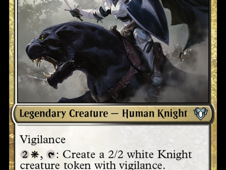 Aryel, Knight of Windgrace [Commander Masters] For Cheap