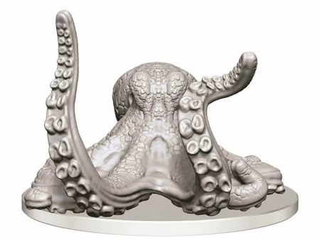 WizKids Deep Cuts Unpainted Miniatures Giant Octopus For Discount