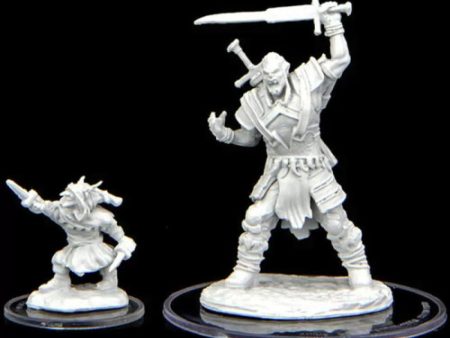 Critical Role Unpainted Minis: Ravager Stabby-Stabber & Slaughter Lord on Sale