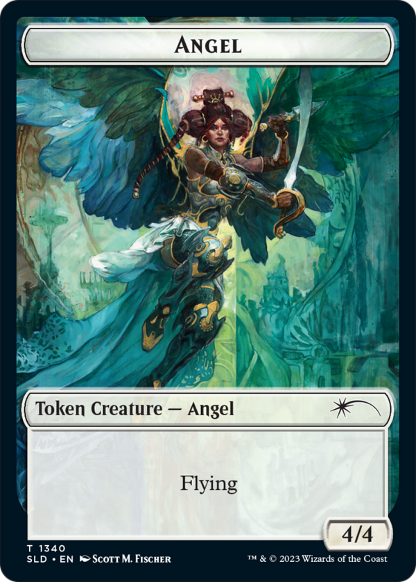 Angel    Spirit Double-Sided Token [Secret Lair Drop Series] on Sale