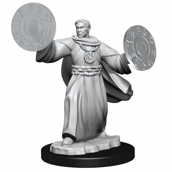 Critical Role Unpainted Miniatures Human Graviturgy and Chronurgy Wizards Female Hot on Sale