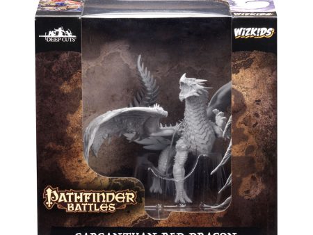 Pathfinder Battles Deep Cuts – Gargantuan Red Dragon For Sale