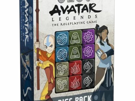 Avatar Legends RPG - The Dice Pack on Sale