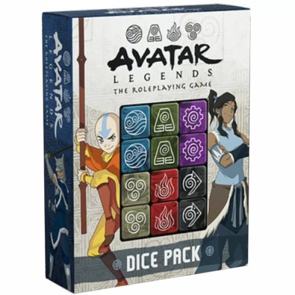 Avatar Legends RPG - The Dice Pack on Sale