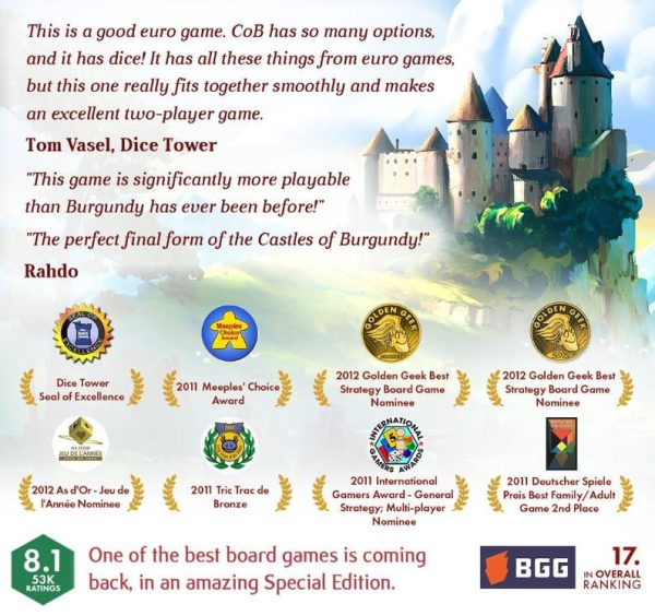 Castles of Burgundy Special Edition Hot on Sale