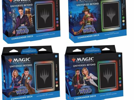 MTG Commander Decks - Dr Who on Sale