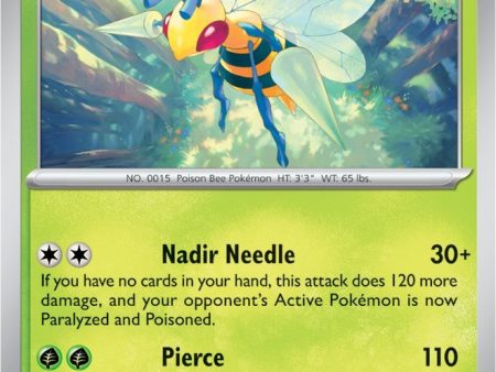 Beedrill (015 165) [Scarlet & Violet 151] Online Hot Sale