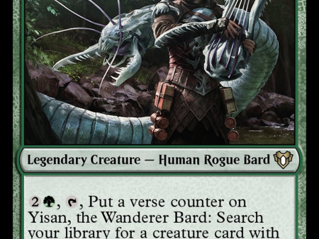 Yisan, the Wanderer Bard [Commander Masters] For Sale