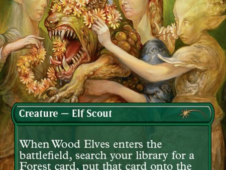 Wood Elves (Borderless) [Secret Lair Drop Series] For Cheap