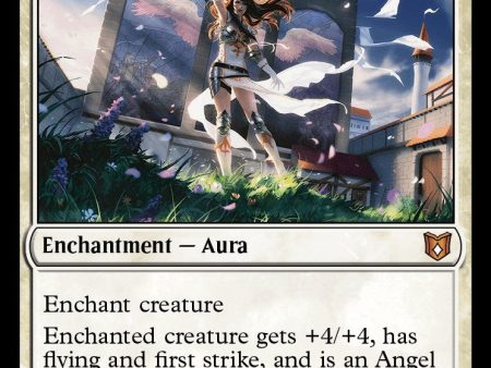 Angelic Destiny [Wilds of Eldraine Commander] Discount