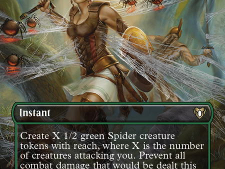 Arachnogenesis (Borderless Alternate Art) [Commander Masters] Online now