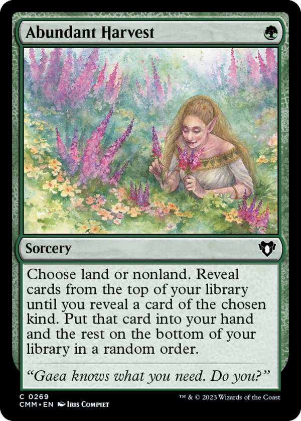 Abundant Harvest [Commander Masters] Supply