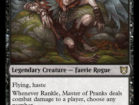 Rankle, Master of Pranks [Wilds of Eldraine Commander] Discount