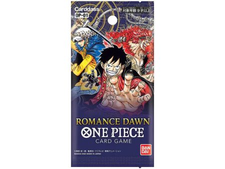 One Piece TCG Booster Pack OP-01 - Romance Dawn (Japanese) Supply