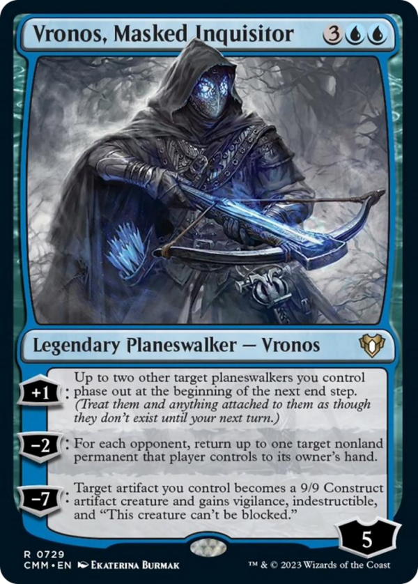 Vronos, Masked Inquisitor [Commander Masters] on Sale