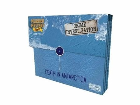 Murder Mystery Party Case Files - Death In Antarctica For Sale