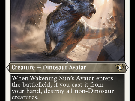 Wakening Sun s Avatar (Foil Etched) [Commander Masters] Online Hot Sale