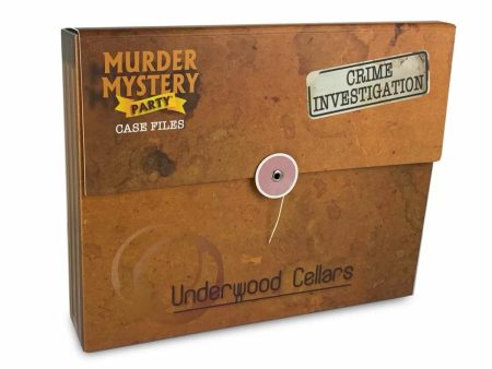 Murder Mystery Party Case Files - Underwood Cellars Online now