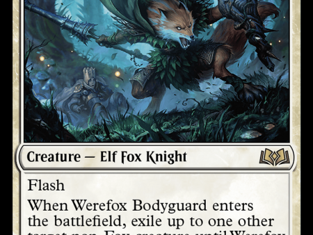 Werefox Bodyguard [Wilds of Eldraine] For Discount