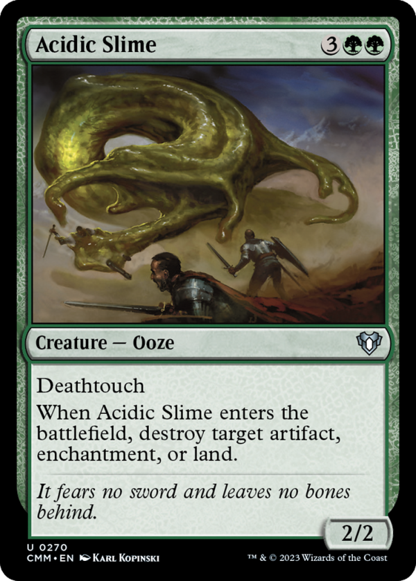 Acidic Slime [Commander Masters] For Sale