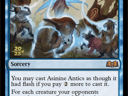 Asinine Antics [Wilds of Eldraine Prerelease Promos] For Sale