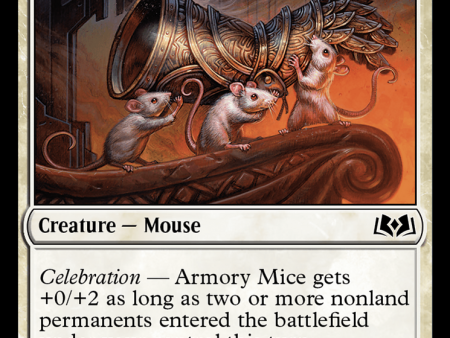 Armory Mice [Wilds of Eldraine] Cheap