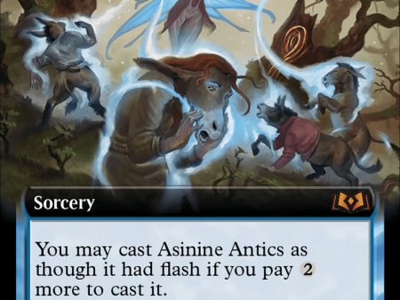 Asinine Antics (Extended Art) [Wilds of Eldraine] Discount