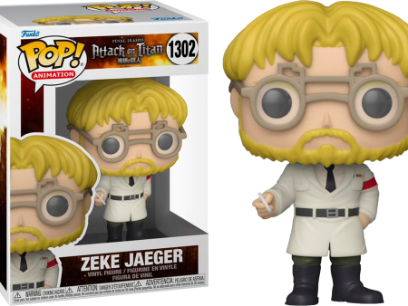 Attack on Titan - Zeke Jaeger Pop! 1302 on Sale