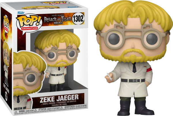 Attack on Titan - Zeke Jaeger Pop! 1302 on Sale