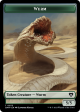 Wurm    Spider Double-Sided Token [Commander Masters Tokens] Discount