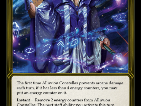 Alluvion Constellas (Golden) [FAB084] (Promo)  Cold Foil Online Sale