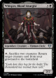 Whisper, Blood Liturgist [Commander Masters] on Sale